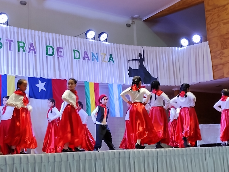 Muestra de taller de danza